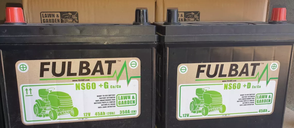 Batteries pour autoportée